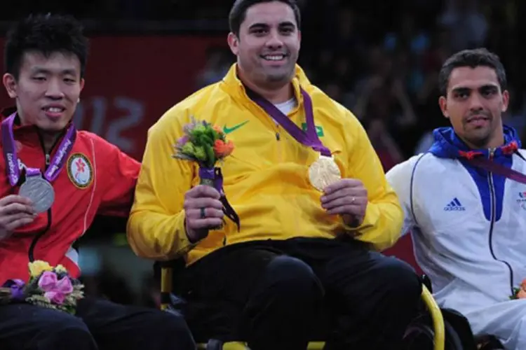 Jovane Guissone nas Paralimpíadas de Londres (Getty Images)