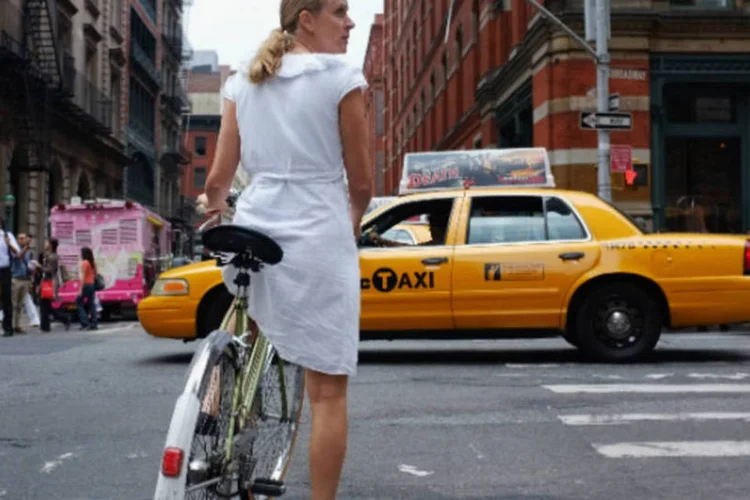 Em quase 10 anos, o uso de bicicleta como meio oficial de locomoção saltou 24%, diz pesquisa (Getty Images/Scott Olson)