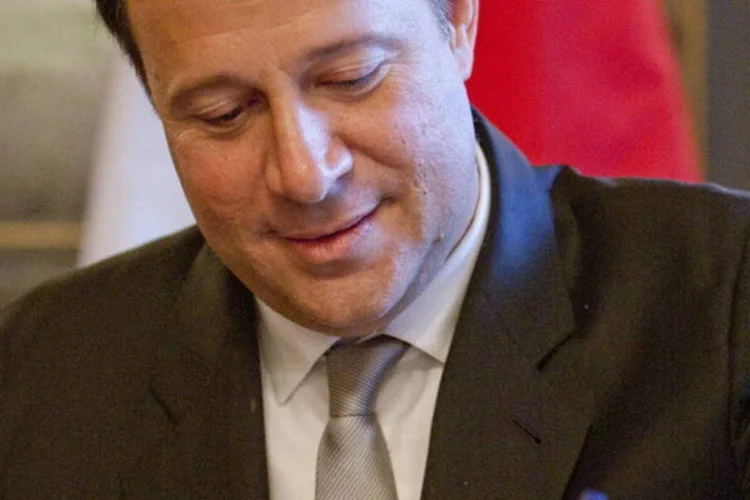 
	Presidente do Panam&aacute;, Juan Carlos Varela
 (Bloomberg)