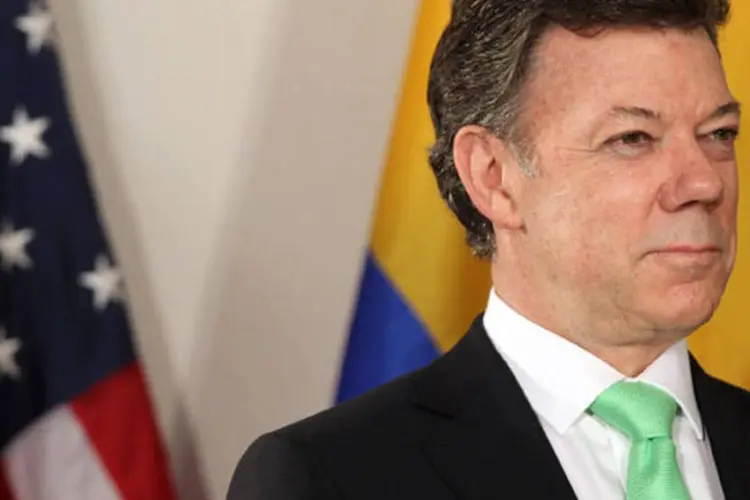 
	Juan Manuel Santos: mandat&aacute;rio considerou que &quot;est&atilde;o dadas as condi&ccedil;&otilde;es&quot; para uma conclus&atilde;o bem-sucedida
 (Spencer Platt/Getty Images)