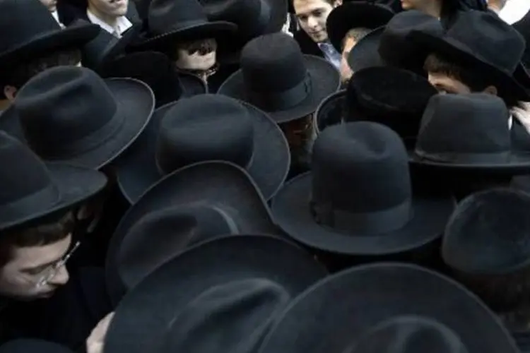 Judeus de Nova York: ataque ocorreu na sede mundial da comunidade hasidista Chabad Lubavitch (Timothy A. Clary/AFP)
