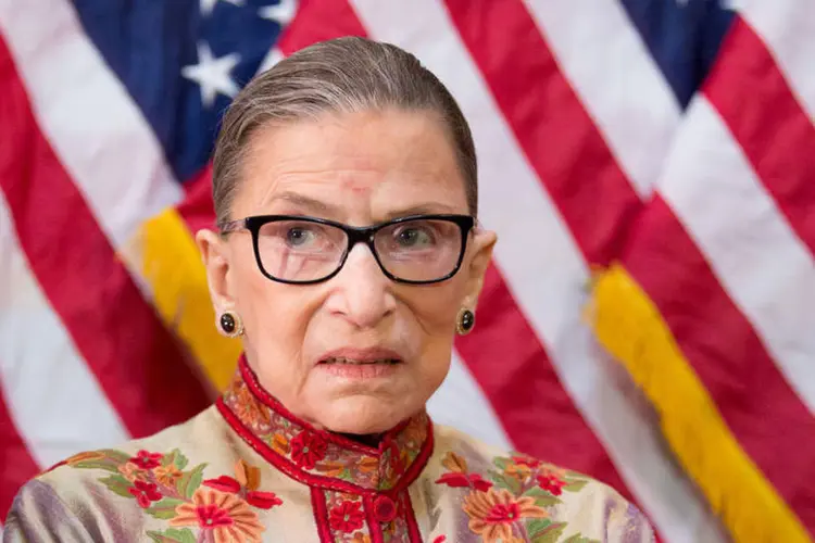 
	Ju&iacute;za: Ginsburg havia chamado o candidato presidencial republicano de &quot;impostor&quot; com um grande ego, entre outros coment&aacute;rios
 (Getty Images / Allison Shelley)