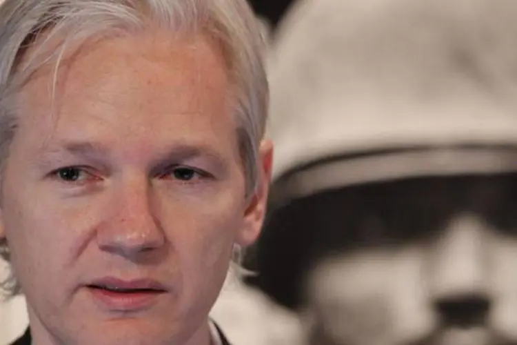 Julian Assange, o fundador da Wikileaks: ele é acusado de abuso sexual na Suécia (Peter Macdiarmid/Getty Images)