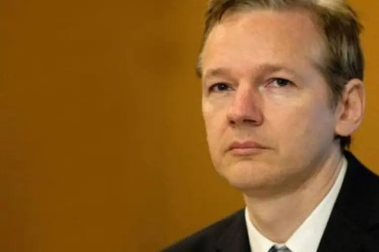Julian Assange, fundador do WikiLeaks (Leon Natal/AFP)