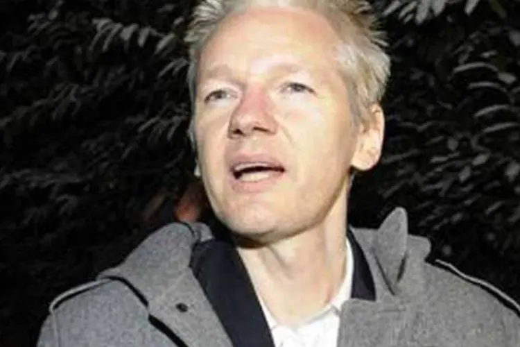 Julian Assange, fundador do WikiLeaks: "estou sendo vigiado de forma permanente" (Paul Hackett/REUTERS)