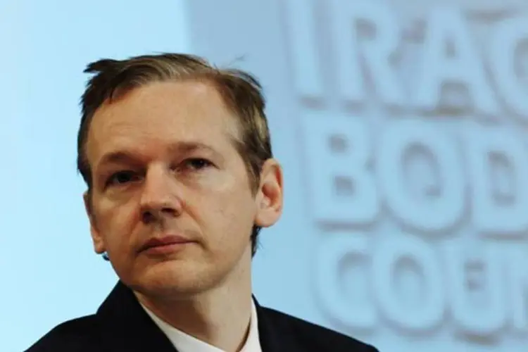 Polícia da Inglaterra prendeu Assange nesta terça-feira em Londres (Dan Kitwood/Getty Images)