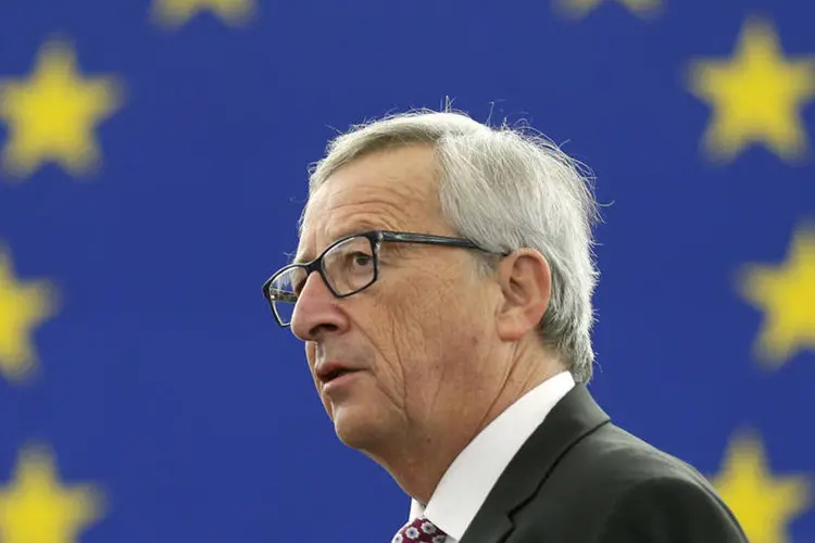 
	Jean-Claude Juncker: &quot;N&atilde;o haver&aacute; renegocia&ccedil;&atilde;o nem sobre o acordo do m&ecirc;s de fevereiro nem no contexto dos Tratados. Fora &eacute; fora&quot;
 (Vincent Kessler/Reuters)