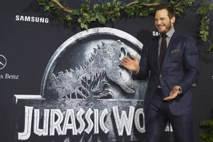 Ator Chris Pratt na pré-estreia de "Jurassic World", em Hollywood, na Califórnia, em junho (Mario Anzuoni/Reuters)