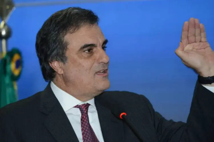 O ministro da Justiça, José Eduardo Cardozo: "não se pode fazer especulações políticas como investigações” (Fabio Rodrigues Pozzebom/ABr)