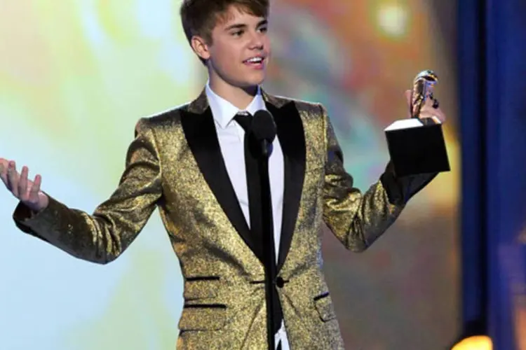 Justin Bieber é dono de um dos perfis mais populares do Twitter, com 19 milhões de seguidores (Getty Images)