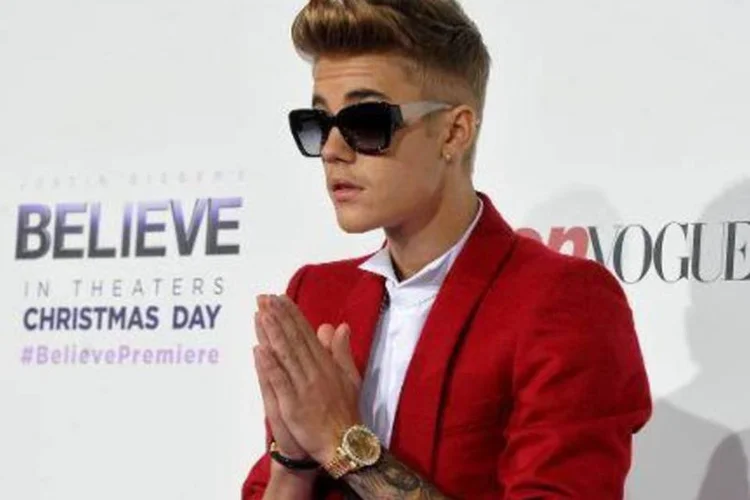 Justin Bieber: Bieber anunciou em dezembro sua retirada do mundo da música (AFP)