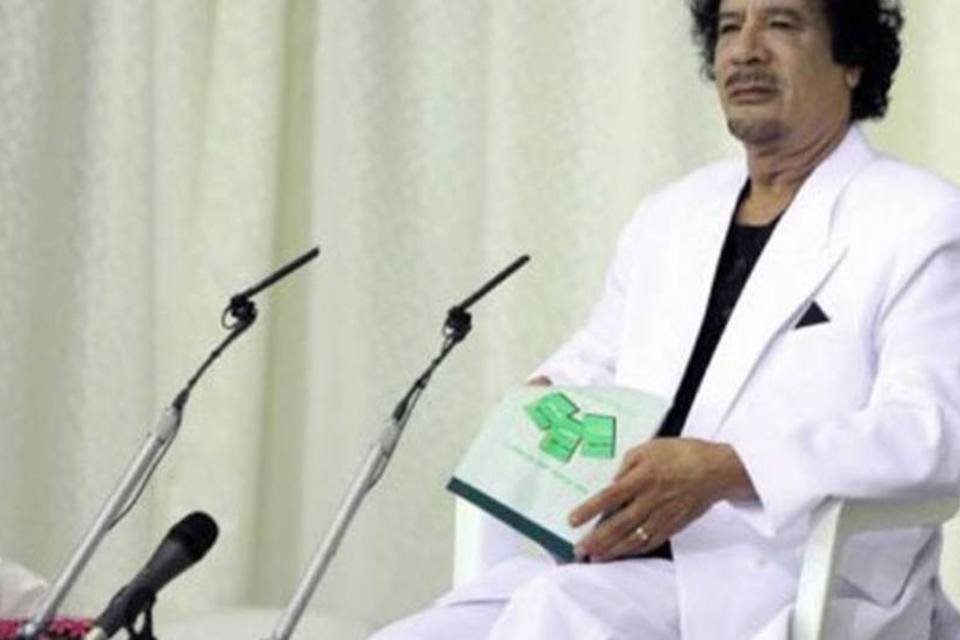 Kadafi enviou mensagem a Obama