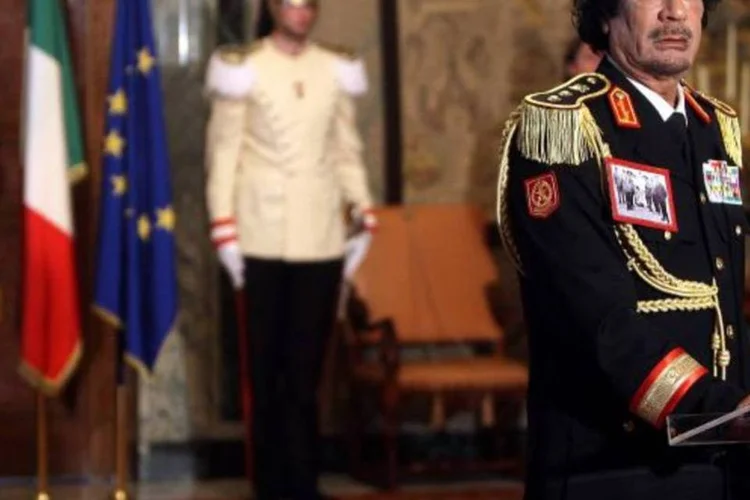 Kadafi: alto escalão do governo começa a desertar (Franco Origlia/Getty Image)