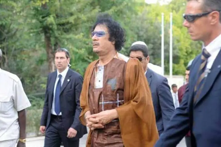 Para o ex-ministro, mesmo com os protestos, Kadafi não deve deixar a Líbia (Giorgio Cosulich/Getty Images)