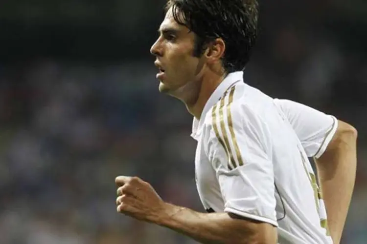 Kaká: meia foi revelado pelo São Paulo, onde realizou sua primeira partida como profissional em 2001 (Foto/Getty Images)