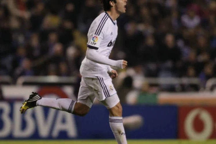 
	Kak&aacute;: &quot;Vai ser legal voltar a trabalhar com ele (Felip&atilde;o) e espero que a gente chegue juntos at&eacute; a Copa (do Mundo de 2014)&quot;, disse o jogador
 (REUTERS/Miguel Vidal)