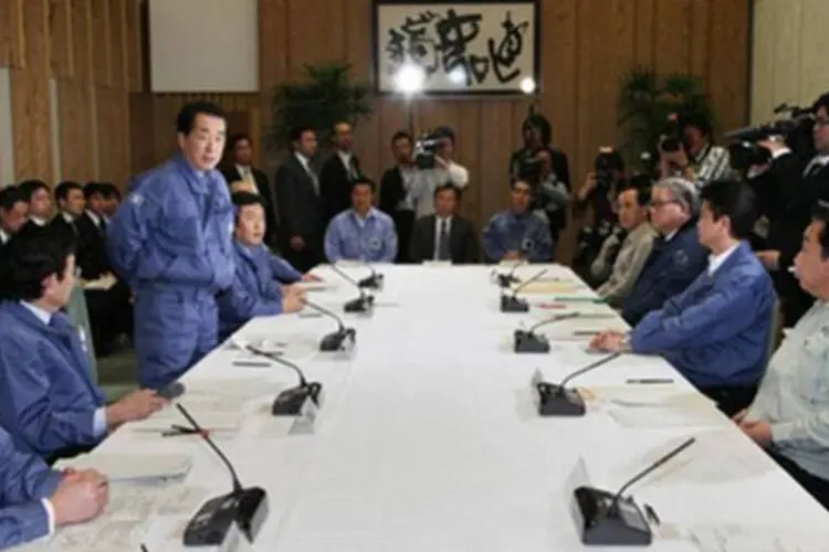 "A possibilidade de vazamento radioativo ainda está aumentando", disse o primeiro-ministro Naoto Kan (Kantei)
