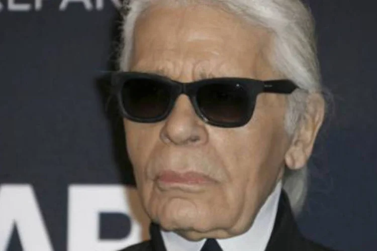 
	Karl Lagerfeld, em Paris
 (Thomas Samson/AFP)