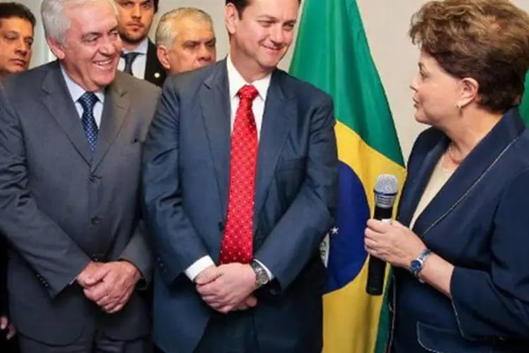 Kassab e integrantes do PSD têm encontro com a presidente Dilma Rousseff (Roberto Stuckert Filho/Presidência da República)