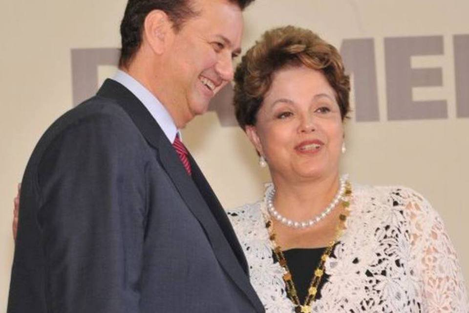 Dilma recebe Kassab no Palácio do Planalto