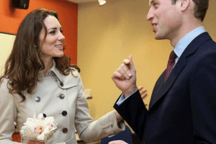 Kate Middleton e príncipe William (AFP)