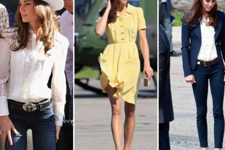 Kate Middleton: no topo da lista das mais bem-vestidas do mundo (Getty Images)