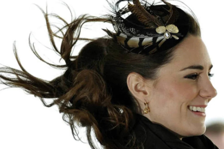 Kate Middleton: a família real anunciou a gravidez do primeiro filho de William e Kate nesta segunda-feira (REUTERS/Dylan Martinez)