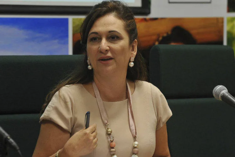 
	A ministra da Agricultura K&aacute;tia Abreu: &quot;Esperamos n&atilde;o s&oacute; resgatar o mercado japon&ecirc;s da carne bovina processada, mas tamb&eacute;m da carne in natura&quot;
 (Valter Campanato/ABr)