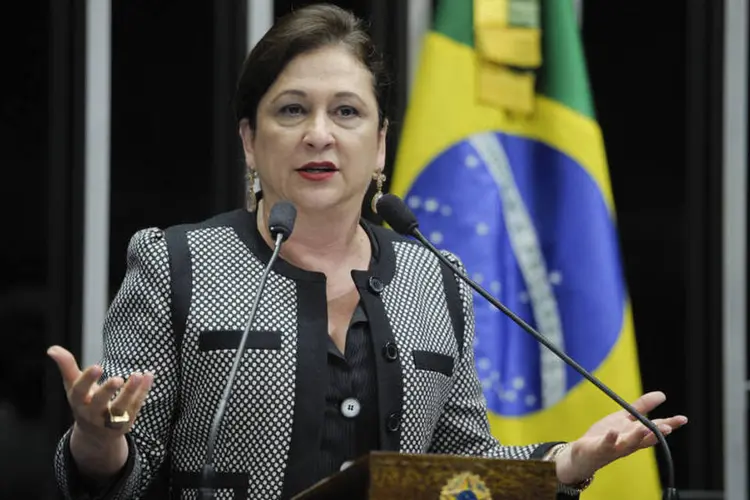 Kátia Abreu: "a senadora foi eleita, mas nunca fez nada por nós no Tocantins" diz uma das delações (Divulgação/Agência Senado)