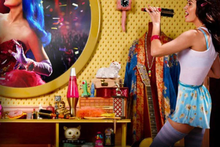 Katy Perry em cartaz de divulgação do documentário "Part of me": "Eu tento ser honesta e sincera em tudo o que faço", indicou Katy (Divulgação)