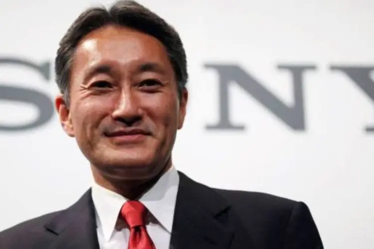 
	Kazuo Hirai, CEO da Sony: n&atilde;o h&aacute; nenhuma indica&ccedil;&atilde;o de que a Sony ir&aacute; utiliz&aacute;-la t&atilde;o cedo
 (Yuriko Nakao/Reuters)