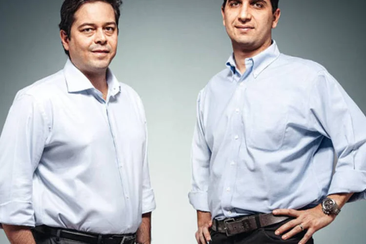 Kemmelmeier, da Opus (à esq.), e Araújo, da Brookfield: gestores de alguns dos fundos com as maiores posições vendidas do mercado (Marcelo Correa/EXAME.com)