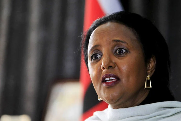 
	Amina Mohamed: &quot;Temos que tomar uma decis&atilde;o aqui em Nair&oacute;bi, porque o tempo corre para os pa&iacute;ses em desenvolvimento&quot;
 (REUTERS/Noor Khamis)
