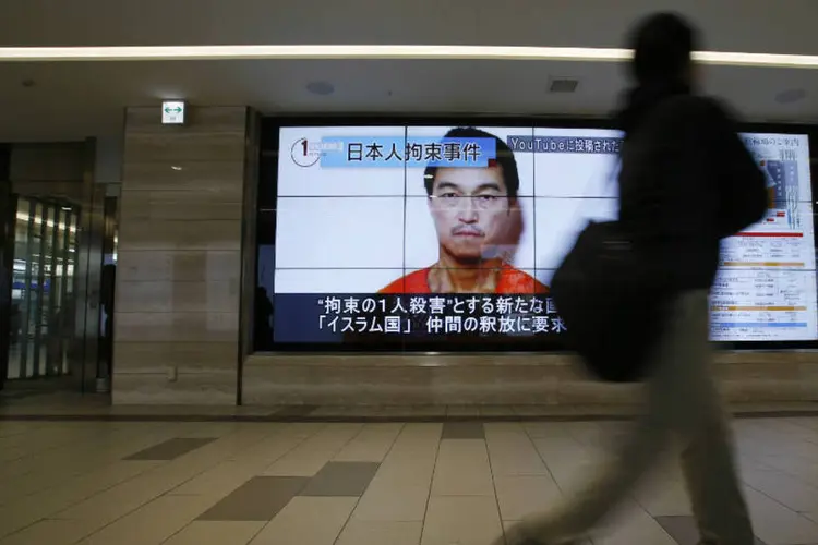 Kenji Goto: ele é um dos dois sequestrados japoneses que apareceram em vídeo há uma semana (Yuya Shino/Reuters)