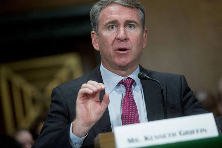 Kenneth Griffin, da empresa de investimentos Citadel. (Andrew Harrer/Bloomberg)