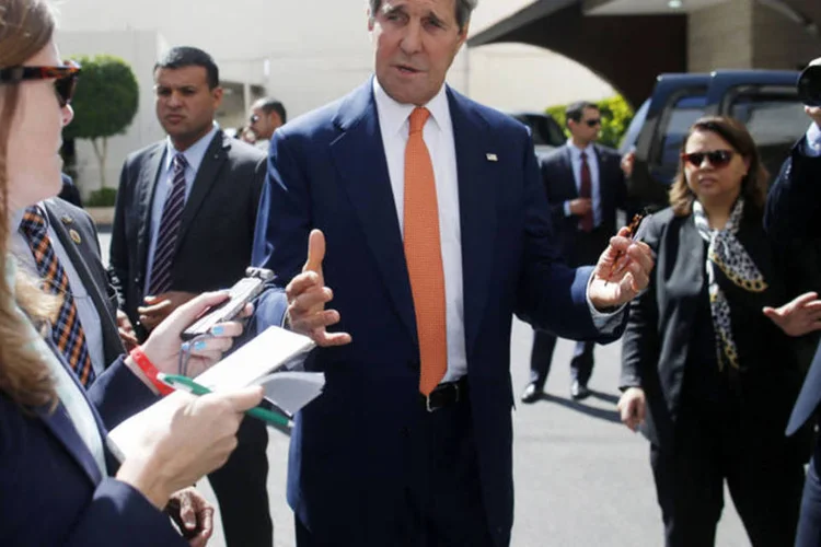 John Kerry: “nós certamente demos alguns passos para a frente. Ainda há trabalho a ser feito” (Charles Dharapak/Reuters)
