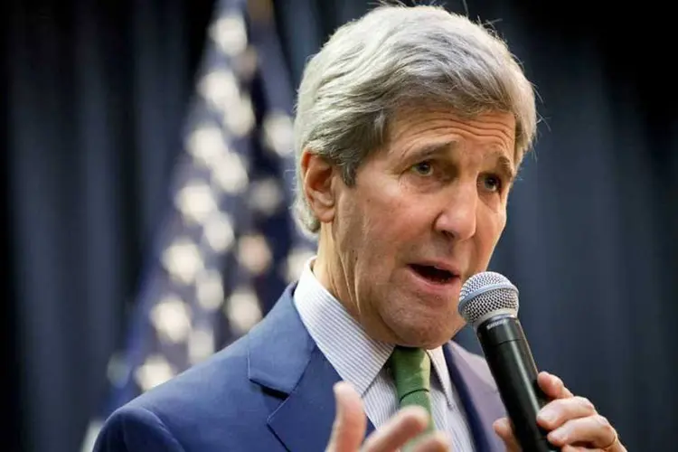 
	John Kerry: ap&oacute;s um per&iacute;odo de sete dias, os dois pa&iacute;ses realizar&atilde;o ataques coordenados contra os grupos terroristas Al Nusra e Estado Isl&acirc;mico
 (REUTERS/Jacquelyn Martin/Pool)