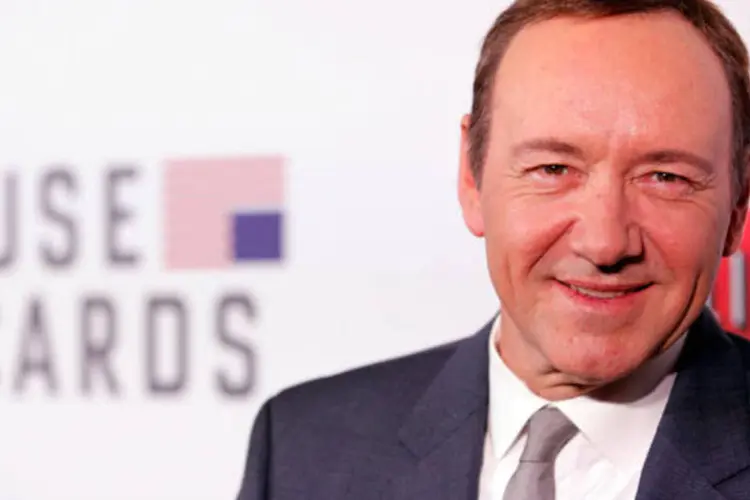 
	Kevin Spacey, protagonista da s&eacute;rie &quot;House of Cards&quot;: elogios da cr&iacute;tica s&atilde;o maiores que a audi&ecirc;ncia
 (Getty Images/Getty Images)