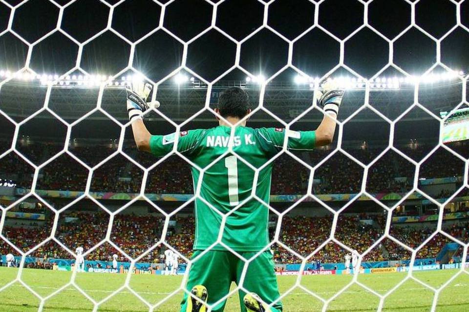 Keylor Navas, goleiro herói da Costa Rica