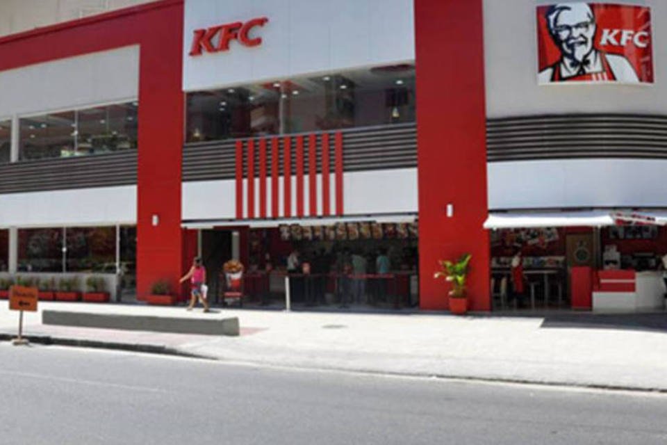 Franquia do KFC custa mais de R$ 1 milhão