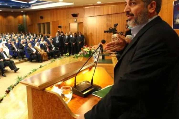 A imprensa árabe e israelense tinha recentemente mencionado a possibilidade de Meshaal desistir de se manter à frente da organização (Getty Images)