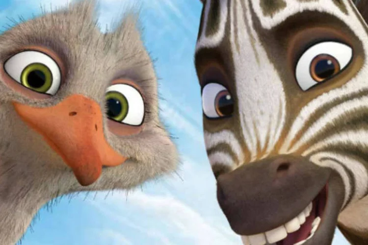 Khumba e seu amigo Pernudo (Reprodução/ Facebook "Khumba")