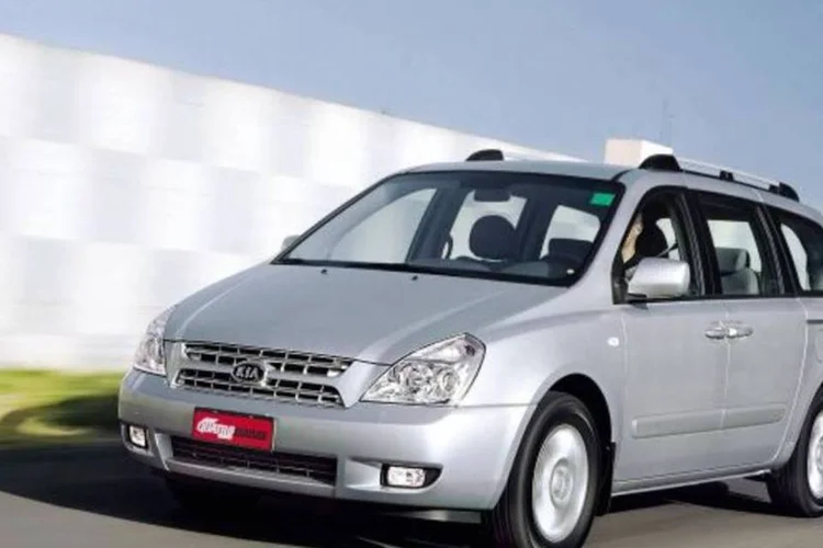 
	Kia Carnival: ao todo, est&atilde;o envolvidas unidades de seis modelos da marca sul-coreana
 (Christian Castanho)