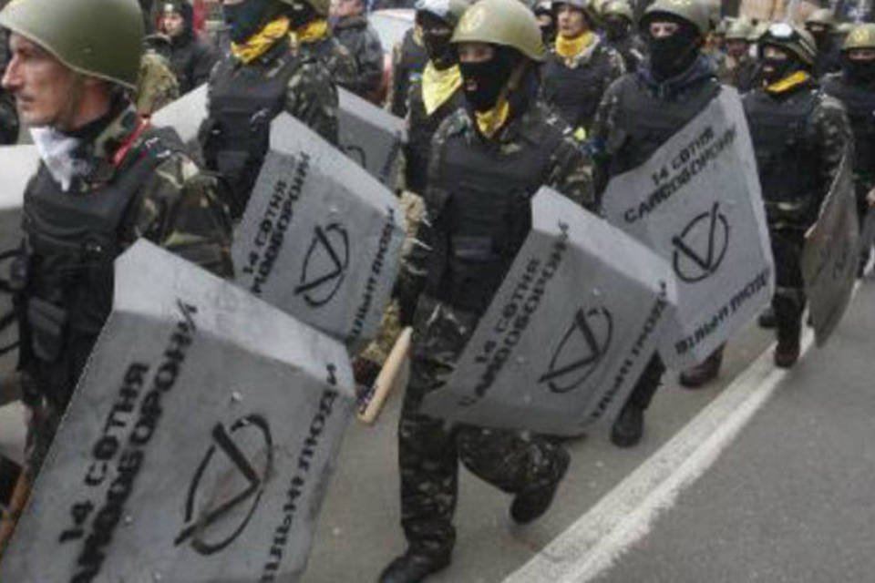 Manifestantes detidos na Ucrânia são libertados