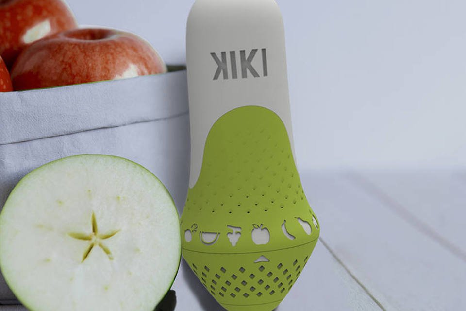 Este aparelho detecta se a fruta está boa ou não para comer