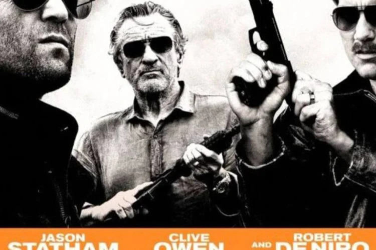 O diretor reuniu o consagrado Robert De Niro com os astros de ação Jason Statham e Clive Owen (Divulgação)