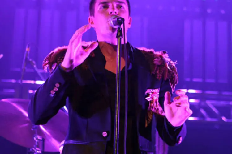 
	Brandon Flowers, vocalista da banda The Killers
 (Getty Images)
