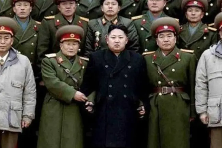 Kim também poderá ser nomeado presidente da poderosa Comissão Militar Central, o principal órgão do Estado (KCNA via KNS/Arquivo/AFP)