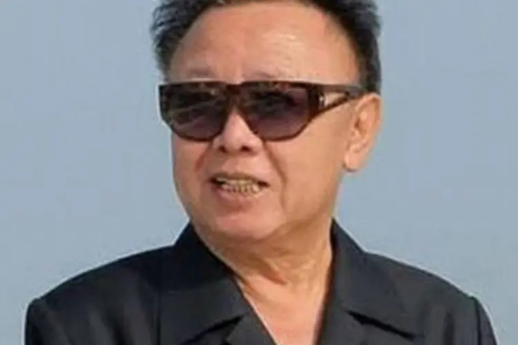 
	Kim Jong-il: o ex-l&iacute;der, que governou com m&atilde;o de ferro durante 17 anos a Coreia do Norte, morreu em 17 de dezembro de 2011 aos 69 anos&nbsp;
 (Kns/AFP)