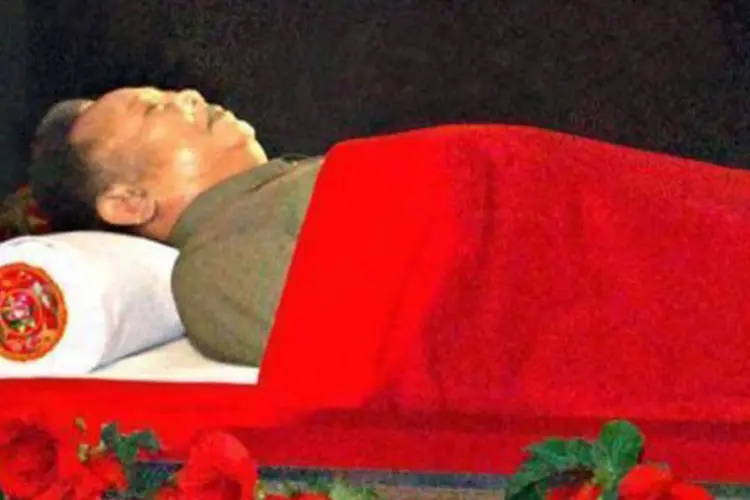 Faltam cinco dias para o funeral que encerrará outro capítulo da história do país comunista (KCNA/AFP)